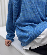 ミックスバルーンニット/MU Mix Balloon Knitwear (3 colors)