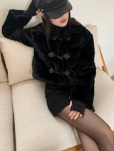 [MADE] Pairing mink fur tteokbokki quilted jacket