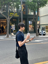 Breen Cable Round Short-Sleeved Knit (5 colors)