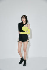 ハーフクロップTシャツ / (9041) Half Crop Tee
