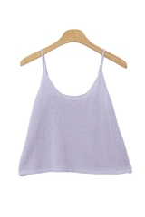 ムーブ 袖なし 夏 ブクル ニット スリーブレス(5color) / MOVE Sleeveless Summer Bookle Knit Sleeveless (5 colors)