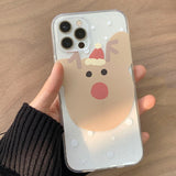 Rudolf - Snow Christmas Phone Case Bead Tok Set_glitter