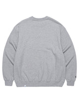 セリフ刺繡スウェットシャツ/SERIF EMB SWEATSHIRT GREY(CV2CFUM470A)