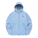ウィティーバニーフーディージップアップ／WITTY BUNNY HOODIE ZIP UP [LIGHT BLUE]