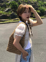 Gipsy paper tote bag 