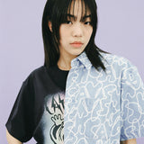 STENCIL WIZARD SS TEE CHARCOAL(CV2CMUT504A) (6694751240310)