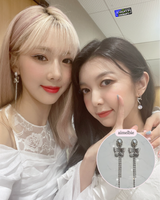  Urban Chic Butterfly Piercing (Kep1er Yeseo, LOONA Yves, Dreamcatcher Yoohyeon, Jiyu Earrings)