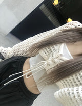 Amber net bolero