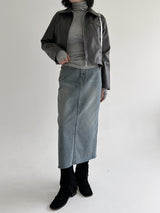 ポエンチデニムスカート/no.6183 Poenti Denim Skirt (2color)