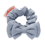 CUSHIONY RIBBON HAIR SCRUNCHY (SKY)