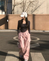 [BELLIDE MADE] spring ver. milk nylon-to-way car negotiations
