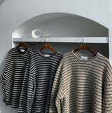 Smith Heavy Border Over Knit (3color) (6624404635766)