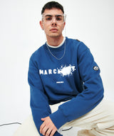 BURST LOGO SWEATSHIRT (MIDNIGHT BLUE) (4612184998006)