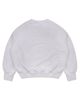 Women's Crop Circle Logo Emboss Le Lis HeavyTerry Sweatshirt AshgrayPink(FCD3TS701W)