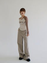 トラジョンワイドパンツ / no.5186 Trasion Wide Pants (2color)