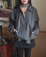 （UNISEX）ショールウィンドジャケット