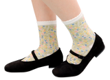 ニュートロフラワーソックス / [3 PAIRS 1 SET] NEWTRO FLOWER SOCKS