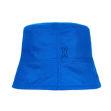 Stud Drop Over Fit Bucket Hat Blue
