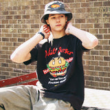 デビルバーガーヴィンテージプリントTシャツ / Devil burger vintage print T-shirt (4473292914806)