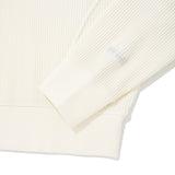チェリーハイネックハーフジップアップ／CHERRY HIGH NECK HALF ZIP UP [IVORY]