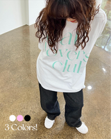 キャットラバーズクラブミントレタリングTシャツ / CAT LOVERS CLUB MINT LETTERING T-SHIRTS(3 COLORS)