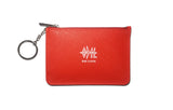 Leather card wallet - Red (4622104625270)