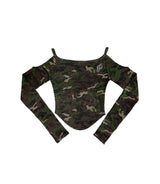 PNFメイド ビンテージカーモトップ / PNF made Vintage Camo Top