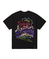 GRAFFITI OVERSIZED T-SHIRTS WHITE / BLACK (6568297332854)