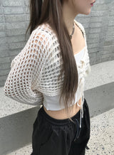 Amber net bolero