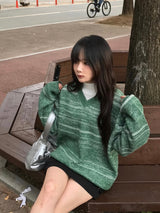 ラインタートルネックT