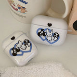 ポンポン フレンズ ブルー ポンポンラビットAirPods ケース