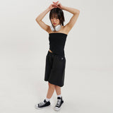 ファビコンバミューダパンツ / FAVICON BERMUDA PANTS BLACK