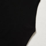 ハーフタートルネックスリーブレスT/HALF-TURTLE NECK SLEEVLESS T-BLACK