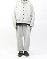 ボタンフードジップアップ / Button hood zip-up_2color