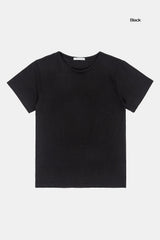 コンフォータブルチャームラウンドネックTシャツ