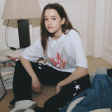 ロゴオーバーフィットTシャツ /Logo overfit T-shirt [2 Color]