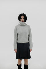 タートルレグランニット/Turtle Leglan Knit (4color)