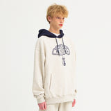 パキングドッグフーディー / PUKING DOG HOODIE (OATMEAL MELANGE)
