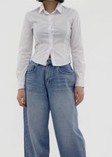 エッセンススパンスリムシャツ / Essence Span Slim Shirt (4color)