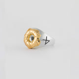 ドーナツリングシルバー925(18kゴールドプレイティドゥ )  / DONUT RNG SILVER925(18K GOLD PLATED) (6637085491318)