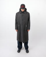 ウールセンスインナーフードコート/wool sense inner hood coat 2color