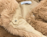 [MADE] Pudding Fur Jacket (Peach Beige)