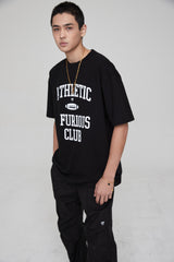 アスレチックオーバーサイズTシャツ /ATHLETIC OVERSIZED T-SHIRT BLACK