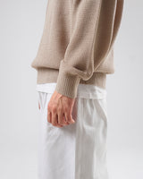 Vカラーメッシュニット/V collar mesh knit 5color
