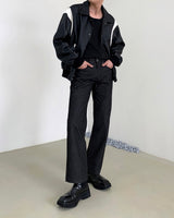 ハーフムーンバーシティジャケット/EV Half Moon Varsity Jacket (2 colors)