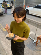[YELLOMOI] Laurent half polar - knit 