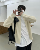 アンブラーラウンドジップアップニット / AMBLER ROUND ZIPUP KNIT