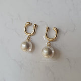 ホースシューズパールピアス