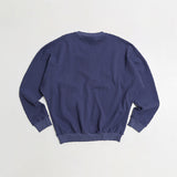 ハーフジップレイヤードスウェットシャツ / HALF ZIP LAYERD SWEATSHIRTS-SHADOW NAVY
