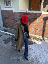 ミュートストレートデニム